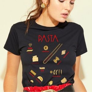 Pasta tee shirt -Large